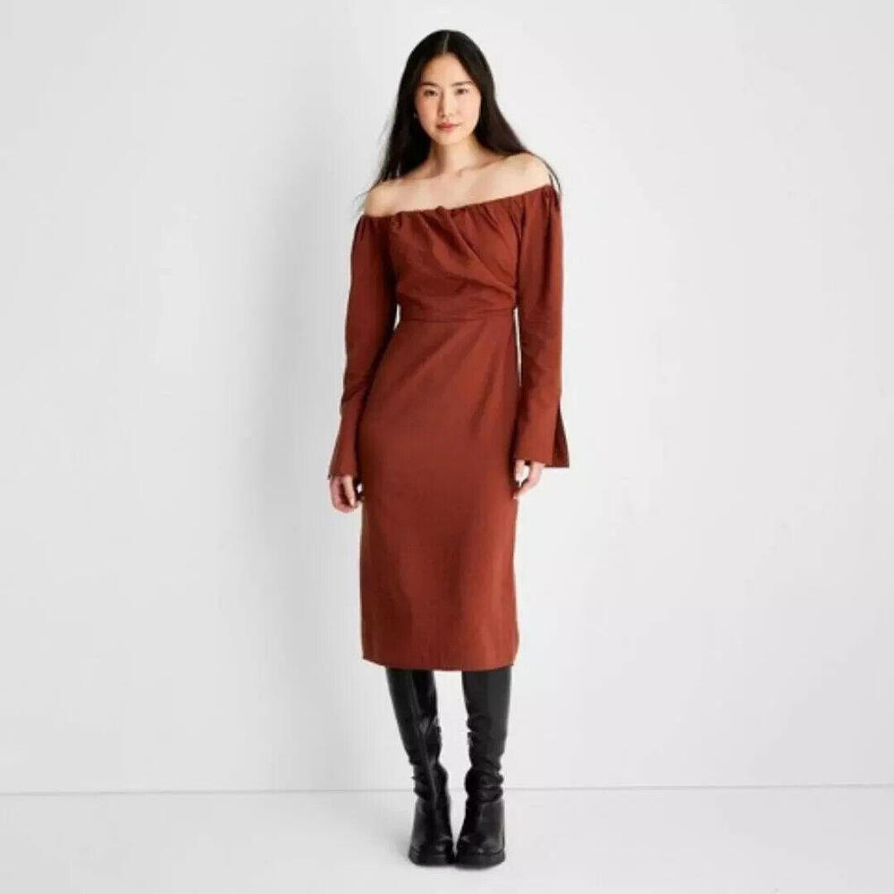 Dress FUTURE COLLECTIVE Off Shoulder *NWT* Size 2 MSRP $35.00